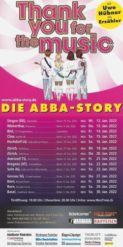 ABBA-Story Thank you for the music (2022)